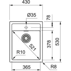 Franke Sirius - Tectonite Spülbecken SID 610-40, 430x530 Mm, Schwarz 114.0503.041 5 Franke Sirius - Tectonite Spülbecken SID 610-40, 430x530 Mm, Schwarz 114.0503.041 -Franke Verkauf 06d069746a9522932b1586a9