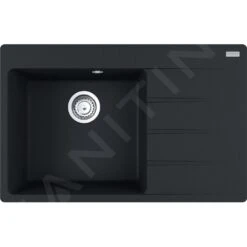 Franke Sets - Set G216, Fragranit Spülbecken CNG 611-78 TL/2 Und Küchenarmatur Samoa, Schwarz Matt/Chrom 114.0650.798 -Franke Verkauf 140584b3d5735816d86e3d58