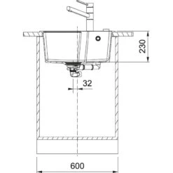 Franke Urban - Fragranit-Spüllbecken UBG 610-56, 560x500 Mm, Schwarz Matt 114.0637.591 -Franke Verkauf 1d8ce6dd5225e02dd3ba9515