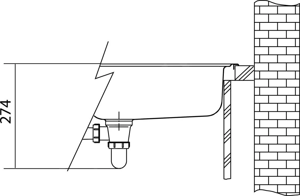 Franke Logica - Spülbecken Edelstahl LLX 620, 790x500 Mm 101.0199.870 5 Franke Logica - Spülbecken Edelstahl LLX 620, 790x500 Mm 101.0199.870 - Image 3