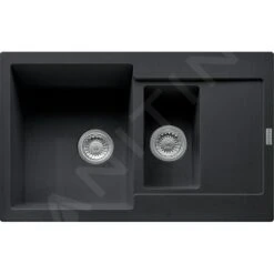 Franke Maris - Fragranit Spülbecken MRG 651-78, 780x500 Mm, Onyx 114.0285.329