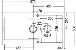 Franke Maris - Fragranit Spülbecken MRG 651, 970x500 Mm, Steingrau 114.0120.253 9 Franke Maris - Fragranit Spülbecken MRG 651, 970x500 Mm, Steingrau 114.0120.253 -Franke Verkauf 30889146a5140b6f55307927