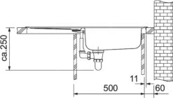 Franke Eurostar - Spüle ETN 614 N ETHOS, 780x435 Mm, Edelstahl 101.0684.385 -Franke Verkauf 31406bcf71336c3a7963e301