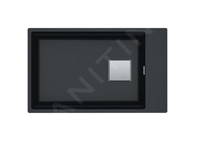 Franke Kubus 2 - Fragranit Spülbecken KNG 110-62, 760x460 Mm, Onyx 125.0512.515 3 Franke Kubus 2 - Fragranit Spülbecken KNG 110-62, 760x460 Mm, Onyx 125.0512.515