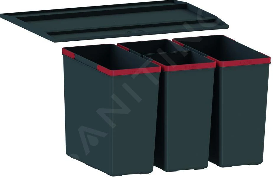 Franke Abfalltrennsysteme - Abfalleimer Easysort 600-2-2, Eingebaut 121.0494.193 3 Franke Abfalltrennsysteme - Abfalleimer Easysort 600-2-2, Eingebaut 121.0494.193