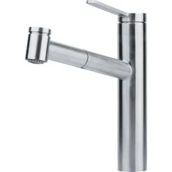 Franke Tango Neo - Spültischarmatur FC 6389.501 Mit Ausziehbarer Brause, Edelstahl 115.0596.389