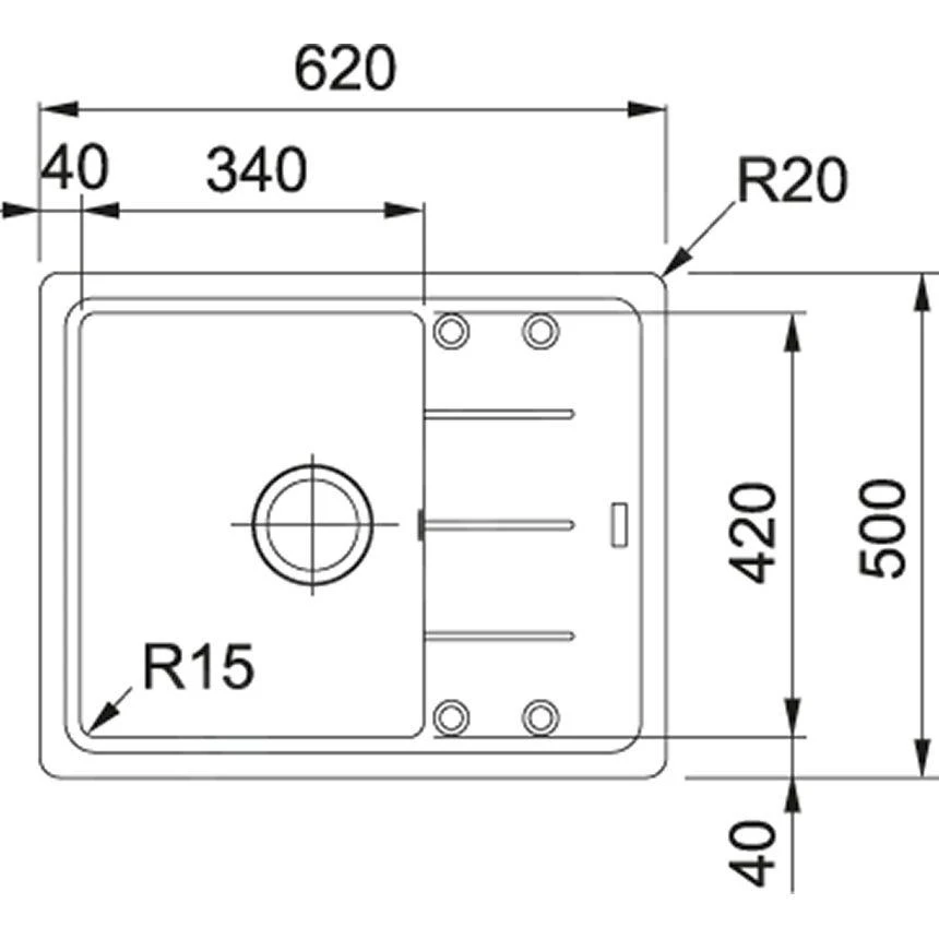 Franke Sets - Küchenset G95, Fragranitspüle BFG 611-62 Und Spültischarmatur Samoa, Kaschmir/ververchromtt 114.0510.399 4 Franke Sets - Küchenset G95, Fragranitspüle BFG 611-62 Und Spültischarmatur Samoa, Kaschmir/ververchromtt 114.0510.399 - Image 2