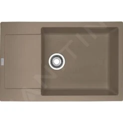 Franke Maris - Fragranit Spülbecken MRG 611-78 BB, 780x500 Mm, Kaschmir 114.0494.646