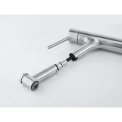 Franke Taros Neo - Spültischarmatur FC 6386.501 Mit Ausziehbarer Brause, Edelstahl 115.0596.386 -Franke Verkauf 405285e7bbaa36fd23e71634