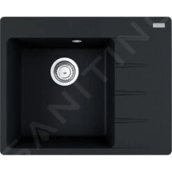 Franke Sets - Set G215, Fragranit-Spüle CNG 611-62 TL/2 Und Armatur FC 3055.901, Schwarz Matt/chrom 114.0675.669 -Franke Verkauf 4544b18f7bcd21898298a252