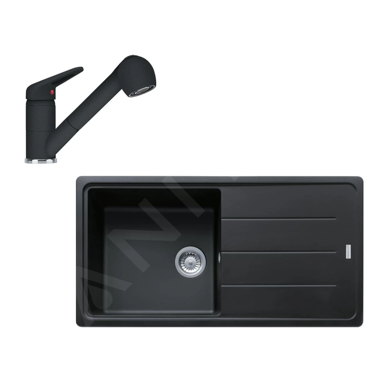 Franke Sets - Küchenset G138, Fragnitspüle BFG 611 Und Spültischarmatur FC 9547.424, Onyx 114.0510.594 3 Franke Sets - Küchenset G138, Fragnitspüle BFG 611 Und Spültischarmatur FC 9547.424, Onyx 114.0510.594