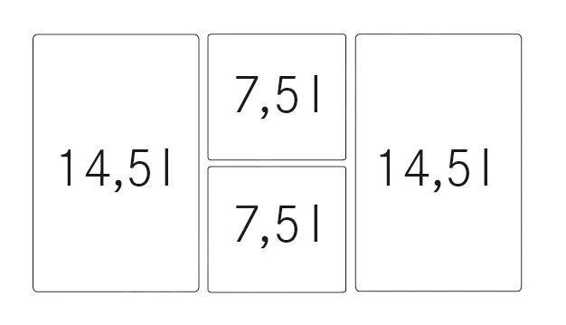 Franke Abfalltrennsysteme - Abfalleimer Easysort 600-2-2, Eingebaut 121.0494.193 5 Franke Abfalltrennsysteme - Abfalleimer Easysort 600-2-2, Eingebaut 121.0494.193 - Image 3