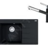 Franke Sets - Set G219, Fragranit-Spüle CNG 611-78 TL/2 Und Armatur FC 3055.901, Schwarz Matt/chrom 114.0675.671 -Franke Verkauf 5376d835dff9f5ca71d66daf