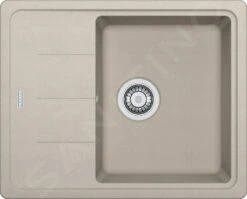 Franke Basis - Fragranit Spülbecken BFG 611-62, 620x500 Mm, Sahara 114.0285.111