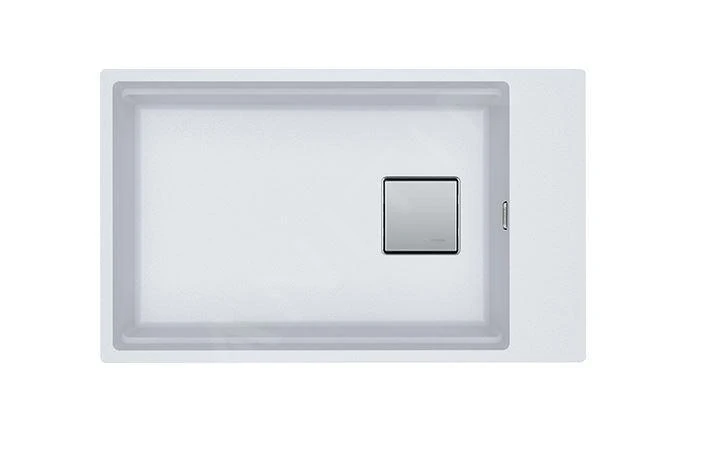 Franke Kubus 2 - Fragranit Spülbecken KNG 110-62, 760x460 Mm, Weiß Eis 125.0512.517 3 Franke Kubus 2 - Fragranit Spülbecken KNG 110-62, 760x460 Mm, Weiß Eis 125.0512.517