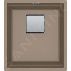 Franke Kubus 2 - Fragranitspüle KNG 110-37, 410x460 Mm, Kaschmir 125.0671.879