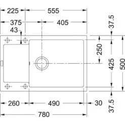 Franke Sets - Set G169, Fragranitspüle MRG 611-78 BB Und Küchenarmatur FP 0408.031, Schwarz Matt/Chrom 114.0650.573 -Franke Verkauf 5f8173374c914f8385752948 2