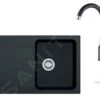 Franke Sets - Küchenset T30, Tectonite Spülbecken OID 611-78, Schwarz + Küchenarmatur FP 9900, Schwarz 114.0366.039 -Franke Verkauf 611442fee4a4d3a799bdd27e