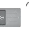 Franke Sets - SET G173, Fragranitspüle BFG 611-78 Mit Armatur FP 9000.084, Stein Grau/Stein Grau 114.0619.589 -Franke Verkauf 665f85b6cece4fc7608d3720