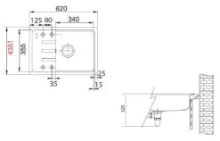 Franke Malta - Fragranit Spülbecken BSG 611-62, 620x435 Mm, Kaschmir 114.0494.783 -Franke Verkauf 6c0d2d7e9b2d5c33c632d0c8