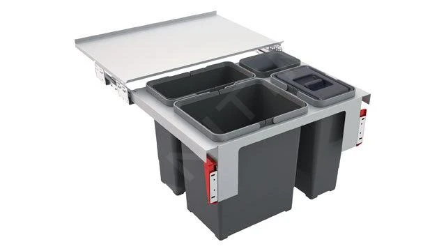 Franke Abfalltrennsysteme - Abfalleimer Garbo 60-3, Eingebaut 121.0200.680 3 Franke Abfalltrennsysteme - Abfalleimer Garbo 60-3, Eingebaut 121.0200.680