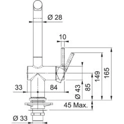 Franke Active New - Spültischarmatur FN 6560.031, Vorfenstermontage, Mit Ausziehbarer Brause, Chrom 115.0653.391 -Franke Verkauf 7f4a68c89244740fd082f96b