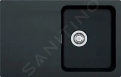 Franke Orion - Tectonite Spülbecken OID 611-78, 780x500 Mm, Schwarz 114.0288.588