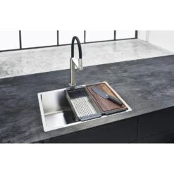 Franke Zubehör - Box Zum Spülbecken Mit Zubehör, Edelstahl/Kunststoff Schwarz 112.0619.946 -Franke Verkauf 808daaa125b4d9a6632f1256