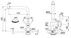Franke Sets - Küchenset G39, Granitspüle MRG 611, Steingrau + Armatur Samoa, Chrom 114.0283.425 -Franke Verkauf 87c1537e3b7d0b0c017825f3 2
