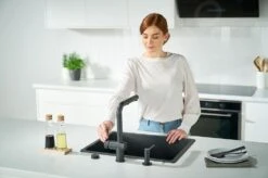 Franke Active New - Spültischarmatur FN 6110.901, Mit Ausziehbarer Brause, Schwarz Matt 115.0653.382 -Franke Verkauf 910f45ed3899650b4c6425b3