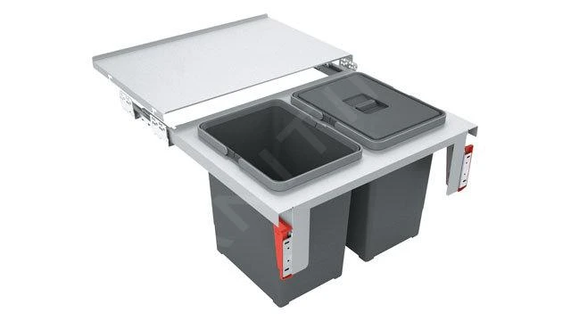 Franke Abfalltrennsysteme - Abfalleimer Garbo 60-2, Eingebaut 121.0284.027 3 Franke Abfalltrennsysteme - Abfalleimer Garbo 60-2, Eingebaut 121.0284.027