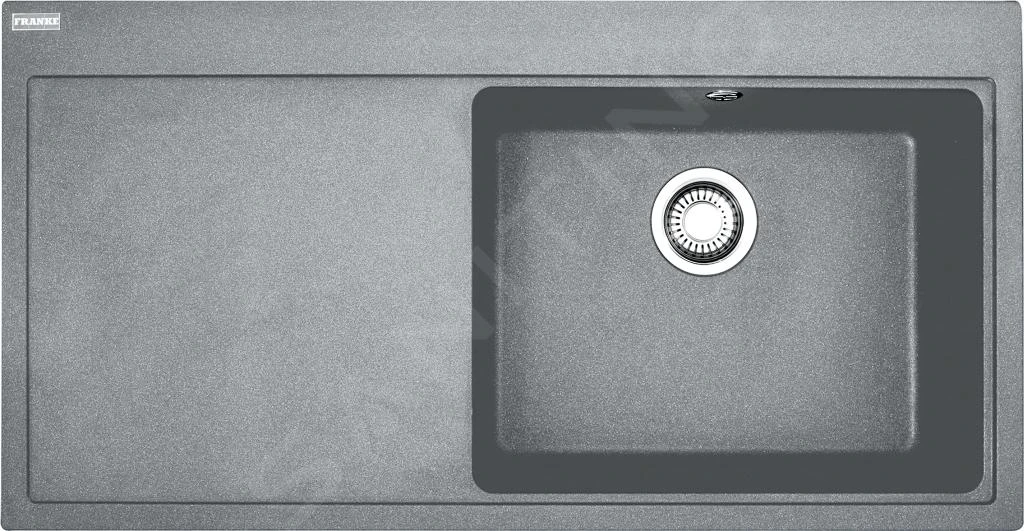Franke Mythos - Fragranit Spülbecken MTG 611/7, 1000x515 Mm, Steingrau 114.0150.014 3 Franke Mythos - Fragranit Spülbecken MTG 611/7, 1000x515 Mm, Steingrau 114.0150.014