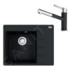 Franke Sets - Set G215, Fragranit-Spüle CNG 611-62 TL/2 Und Armatur FC 3055.901, Schwarz Matt/chrom 114.0675.669 -Franke Verkauf a9ecef5a66b5d82f15c7befe