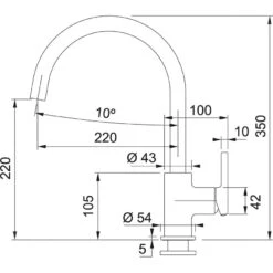 Franke Lina - Spültischarmatur FC 6018.085, Sandstein 115.0626.026 -Franke Verkauf af28d1e1bc71126d23fedd68 3