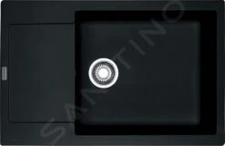 Franke Maris - Fragranit Spülbecken MRG 611-78 BB, 780x500 Mm, Onyx 114.0363.187