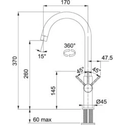 Franke Sets - Set G214, Fragranit Spülbecken CNG 611-62 TL/2 Und Küchenarmatur FP 0408.031, Kaschmir/Chrom 114.0650.760 -Franke Verkauf bb77615578950dda0c20a919 7