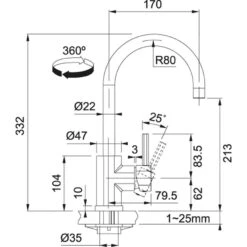 Franke Sets - Küchenset G54, Fragranitspüle BFG 611-62 Und Armatur FC 650.031, Schwarz Matt / Chrom 114.0675.659 -Franke Verkauf bc596a196b4d6c7704f64924 3