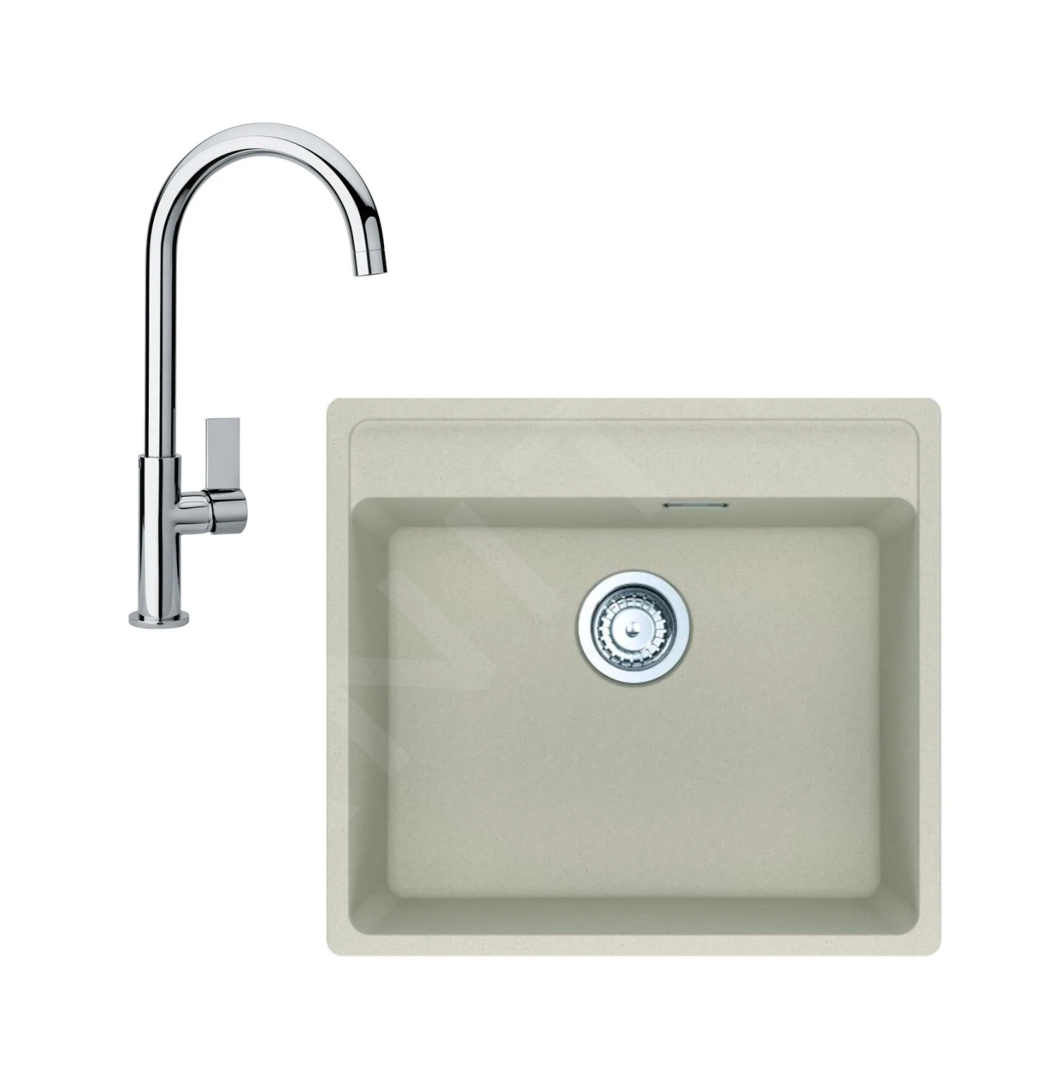 Franke Sets - Set G244, Fragranite-Spüle MRG 610-52 RTL Und Armatur FP 0408.031, Sahara / Chrom 114.0675.600 3 Franke Sets - Set G244, Fragranite-Spüle MRG 610-52 RTL Und Armatur FP 0408.031, Sahara / Chrom 114.0675.600