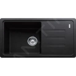 Franke Malta - Fragranit Spülbecken BSG 611-78/39, 780 X 435 Mm, Onyx 114.0395.152