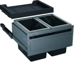 Franke Abfalltrennsysteme - Abfalleimer FX 60 26-26, Eingebaut 121.0557.764