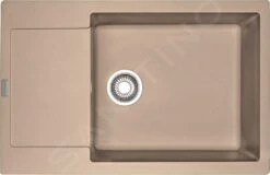 Franke Maris - Fragranit Spülbecken MRG 611-78 BB, 780x500 Mm, Sand 114.0363.188