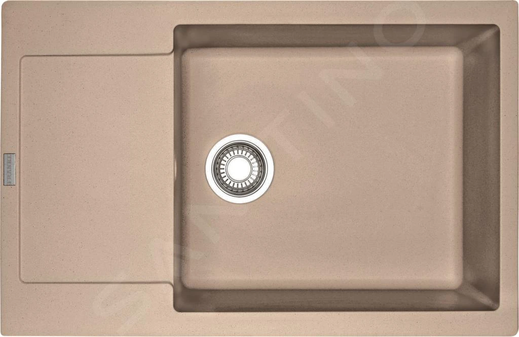 Franke Maris - Fragranit Spülbecken MRG 611-78 BB, 780x500 Mm, Sand 114.0363.188 3 Franke Maris - Fragranit Spülbecken MRG 611-78 BB, 780x500 Mm, Sand 114.0363.188