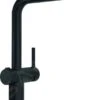 Franke Active - Einhebelmischer FN 5350.901, Mit Ablaufbedienung Twist, Schwarz Matt 115.0669.768