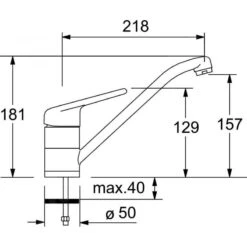 Franke Sets - Küchenset N61, Spülbecken Edelstahl AMX 610 + Küchenarmatur FG 1839.031, Chrom 101.0441.395 -Franke Verkauf cae49766bd9c824080bf069d