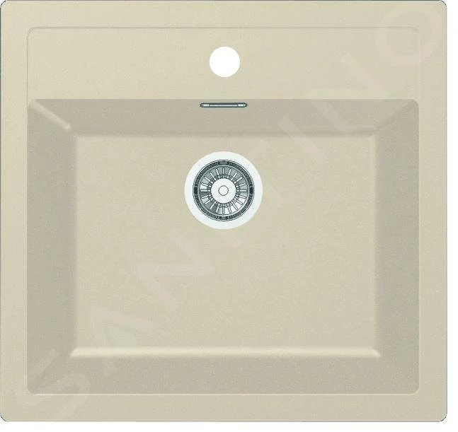 Franke Sirius - Tectonite Spülbecken SID 610-40, 560x530 Mm, Beige 143.0670.894 3 Franke Sirius - Tectonite Spülbecken SID 610-40, 560x530 Mm, Beige 143.0670.894
