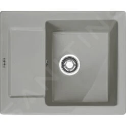 Franke Maris - Keramikspüle MRK 611-62, 620x510 Mm, Perlgrau 124.0380.344