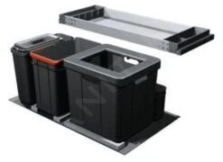 Franke Abfalltrennsysteme - Abfalleimer Composta 350-90, Eingebaut 121.0307.528