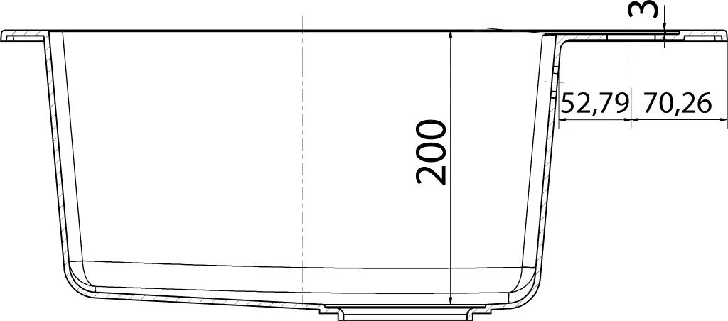 Franke Sirius - Tectonite Spülbecken SID 610-40, 560x530 Mm, Beige 143.0670.894 6 Franke Sirius - Tectonite Spülbecken SID 610-40, 560x530 Mm, Beige 143.0670.894 - Image 4