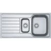 Franke Spark - Spülbecken Edelstahl SKX 651, 1000x500 Mm 101.0504.085