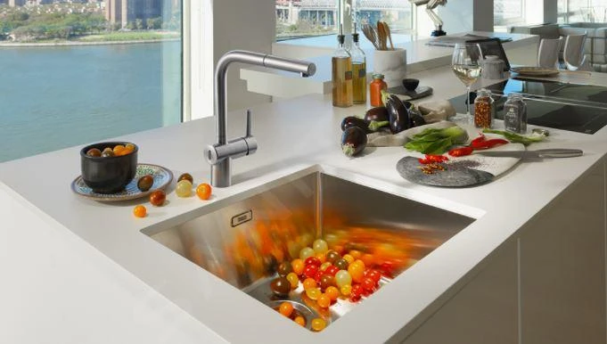 Franke Atlas Neo - Elektronische Spültischarmatur FC 5523.501 Mit Ausziehbarem Endstück, Edelstahl 115.0625.523 6 Franke Atlas Neo - Elektronische Spültischarmatur FC 5523.501 Mit Ausziehbarem Endstück, Edelstahl 115.0625.523 - Image 4